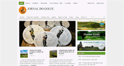 Desktop Screenshot of jornaldogolfe.com.br